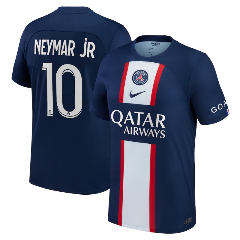 Paris Saint-Germain Home Stadium Shirt 2022-23 with Neymar Jr 10 printing