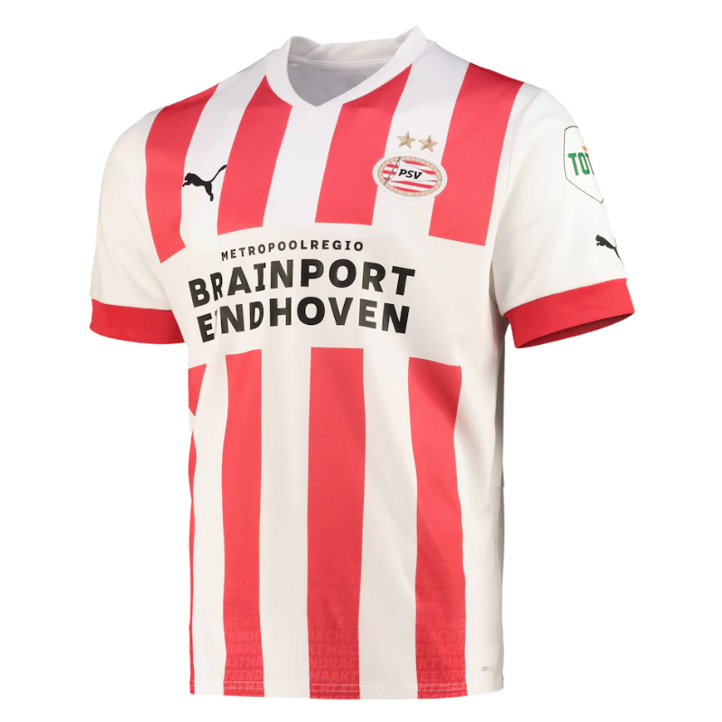 All Genders PSV Eindhoven Home Shirt 2022-23 Custom Jersey