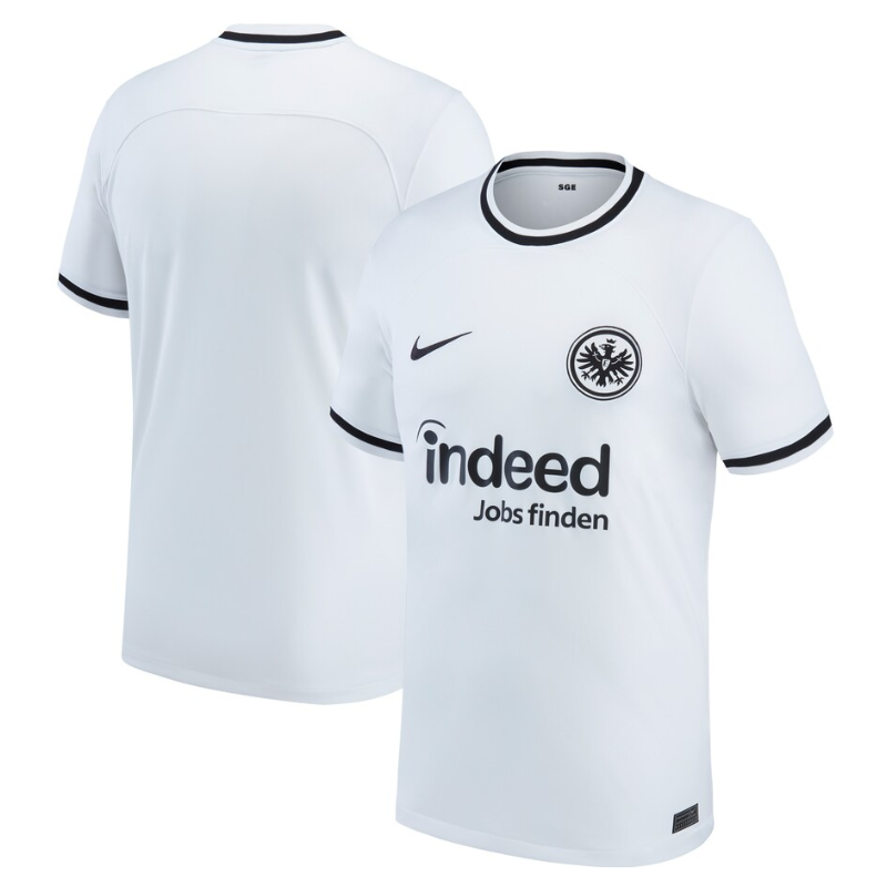 All Players Eintracht Frankfurt Shirt 2022/23 Home Custom Jersey - White