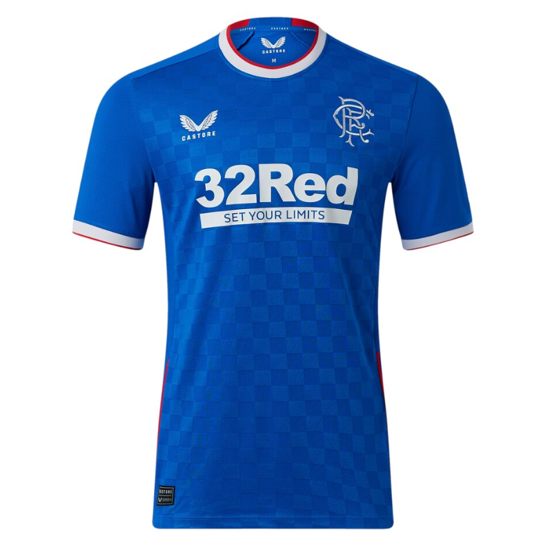 All Players Glasgow Rangers Home Pro Shirt 2022-23 - Custom Jersey