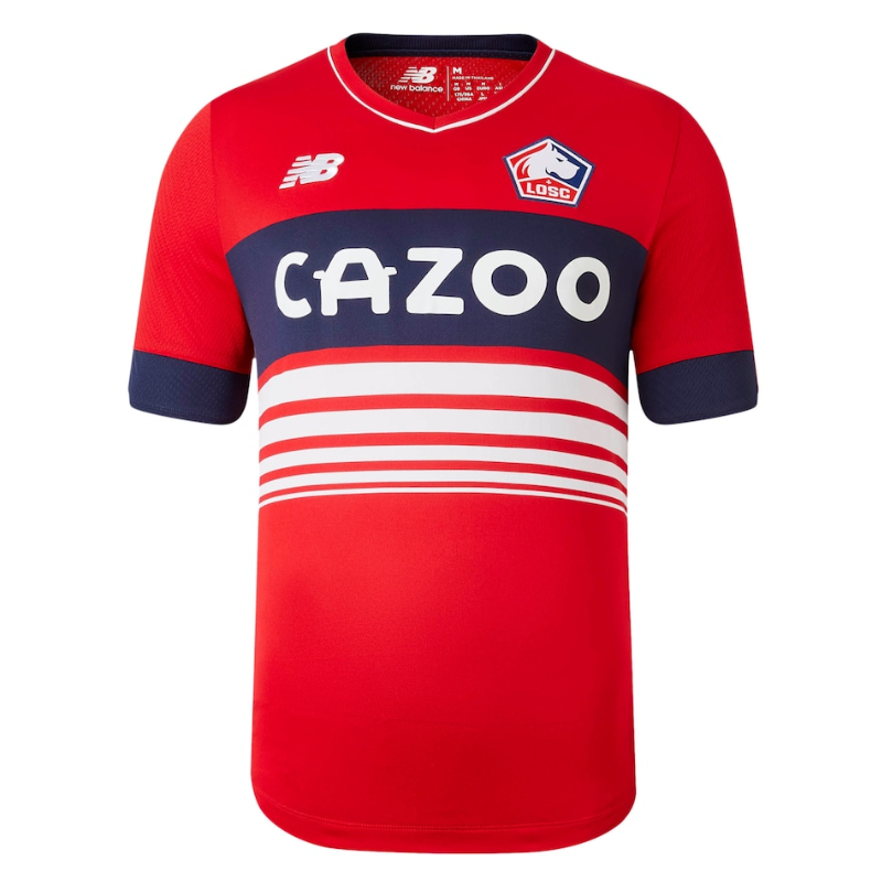 All Players Lille Home Shirt 2022-23 Custom Jersey