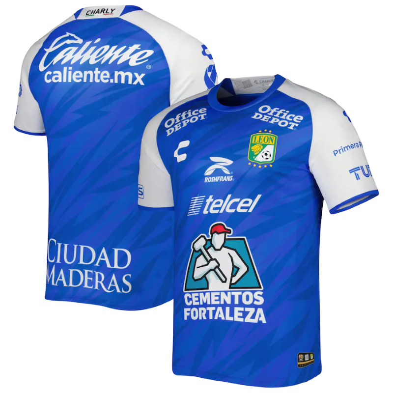 Club Leon Charly 202223 Goalkeeper Jersey - BlueWhite