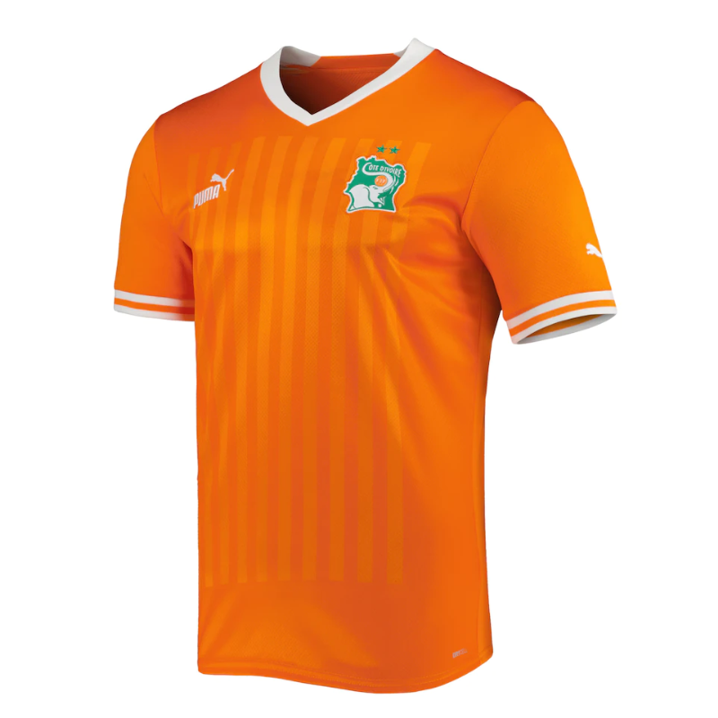 Ivory Coast National Team Shirt 202223 Home Custom Jersey - Orange