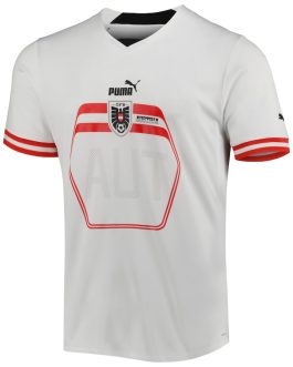 Austria National Team 2022/2023 Away Customized Shirt – White