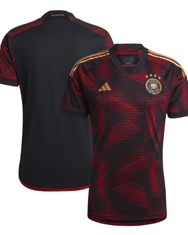 Germany National Team Away Jersey 2022 Qatar World Cup Customized Shirt Unisex – Black