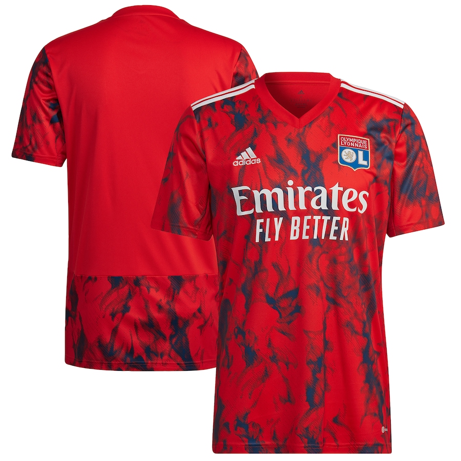 Olympique Lyon Away Shirt 2022-23 - Customized Jersey