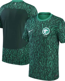 Saudi Arabia National Team Away Shirt 2022 Qatar World Cup customized Jersey Unisex – Green