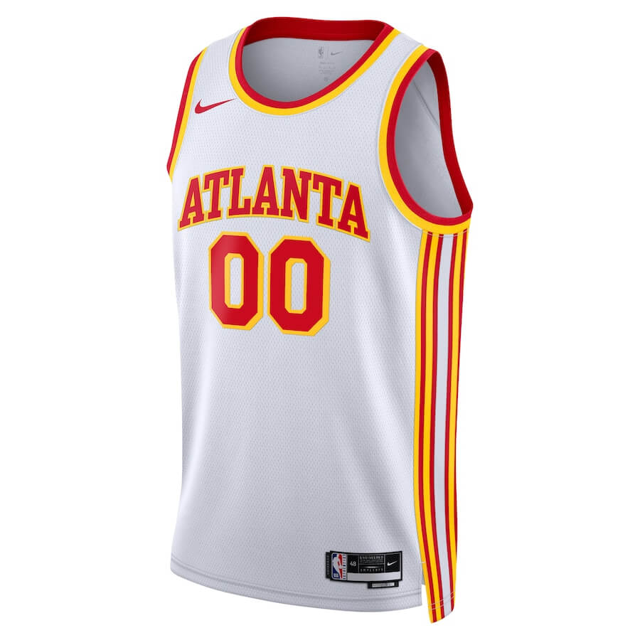 All Players Atlanta Hawks Unisex 202223 Swingman Custom Jersey White - Association Edition