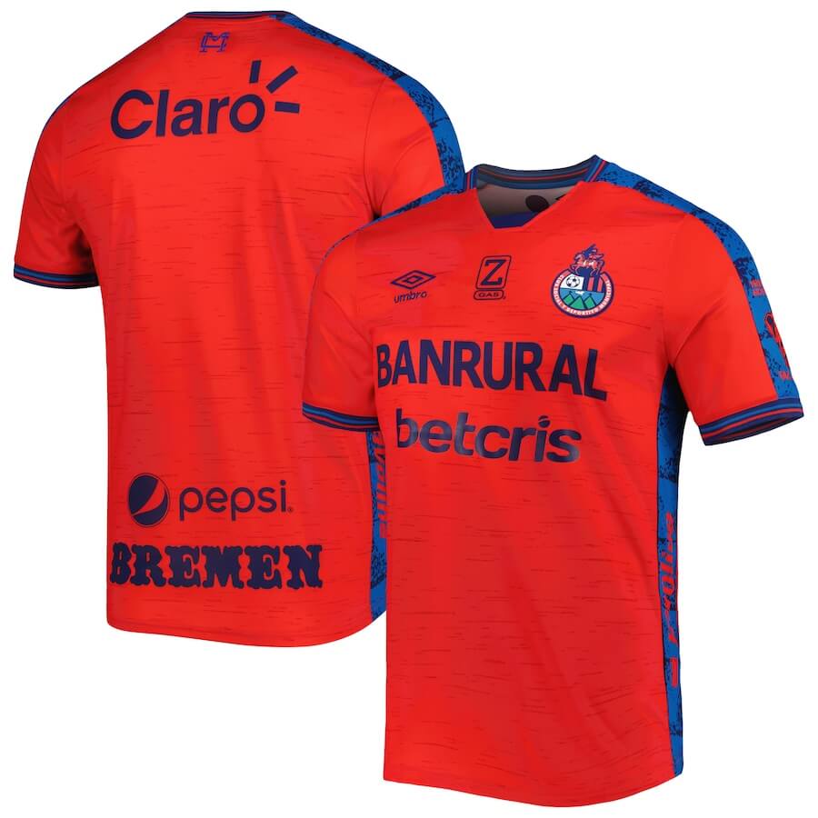 C.S.D. Municipal Shirt 202223 Home Replica Custom Jersey - Red