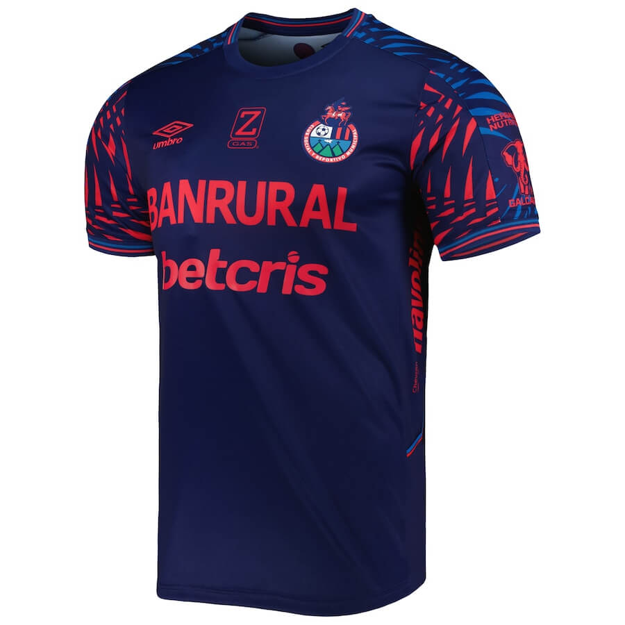 C.S.D. Municipal Shirt 2022/23 Away Replica Custom Jersey - Navy
