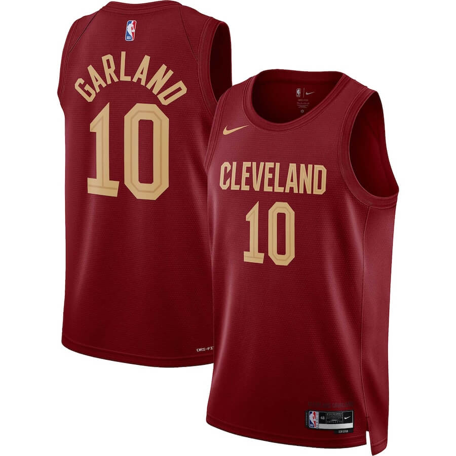 Darius Garland Cleveland Cavaliers 202223 Swingman Jersey Wine - Icon Edition