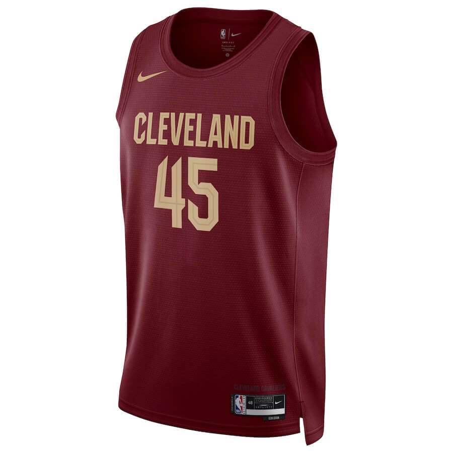 Donovan Mitchell Cleveland Cavaliers Unisex 202223 Swingman Jersey - Icon Edition - Burgundy