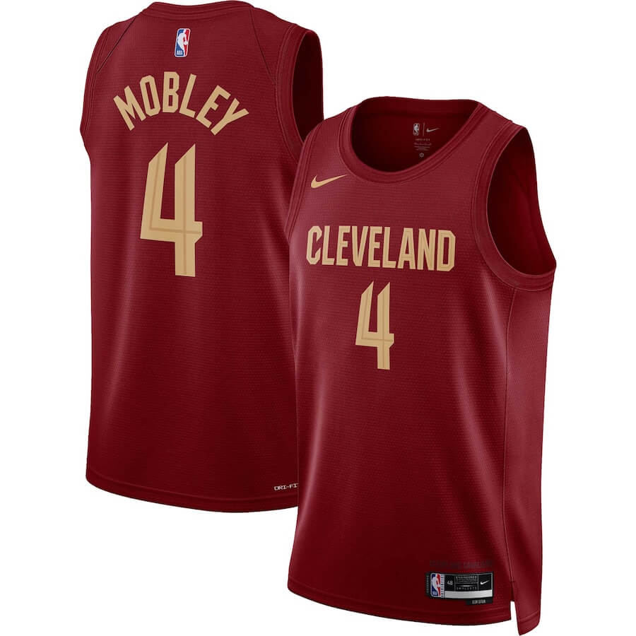 Evan Mobley Cleveland Cavaliers 202223 Swingman Jersey Wine - Icon Edition