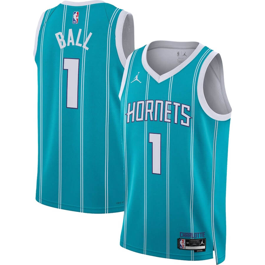 LaMelo Ball Charlotte Hornets Unisex 202223 Swingman Jersey - Icon Edition - Teal