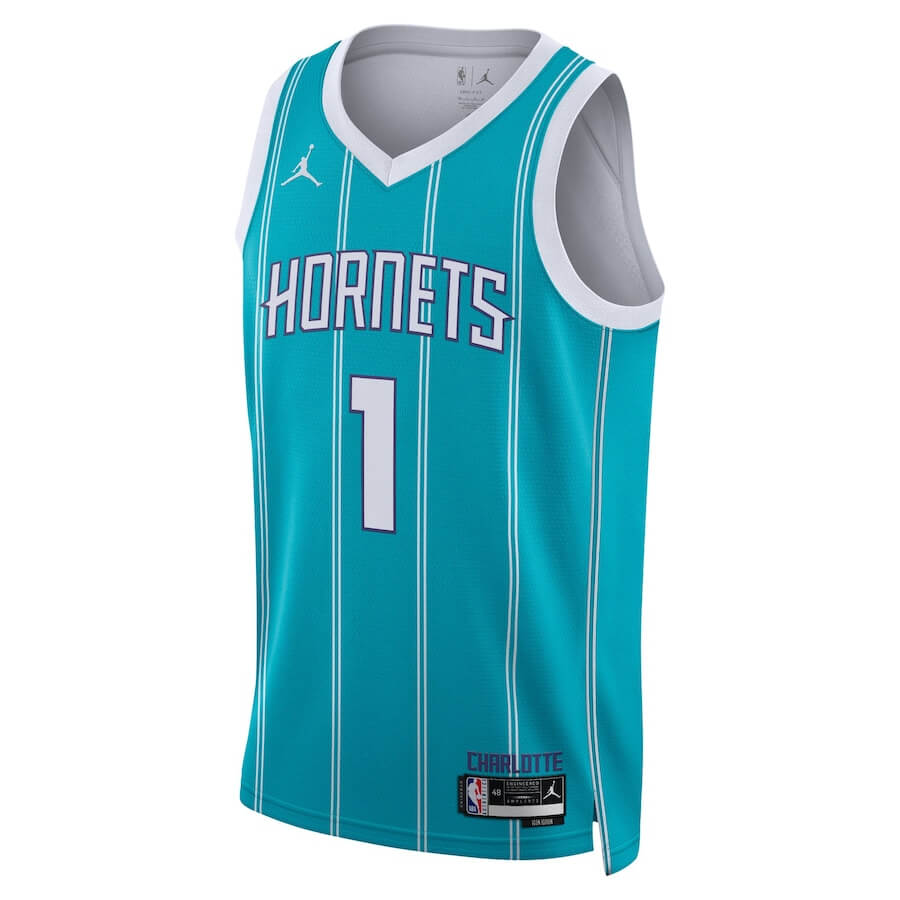 LaMelo Ball Charlotte Hornets Unisex 202223 Swingman Jersey - Icon Edition - Teal