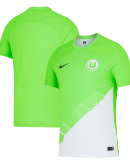 VfL Wolfsburg Home Stadium Nike Shirt 2023-24 Custom Jersey – Green