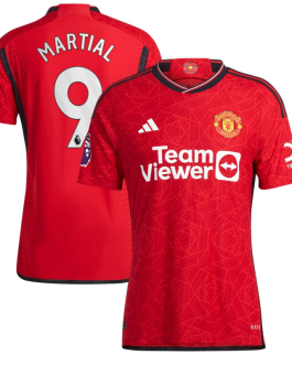 Anthony Martial Manchester United adidas 2023/24 Home Player Jersey – Red