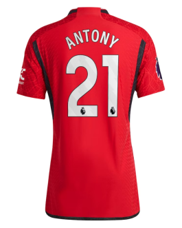 Antony Manchester United adidas 2023/24 Home Player Jersey – Red