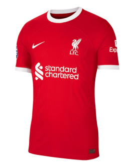 Virgil Van Dijk 4 Printing Liverpool 2023/24 Home Player Jersey – Red