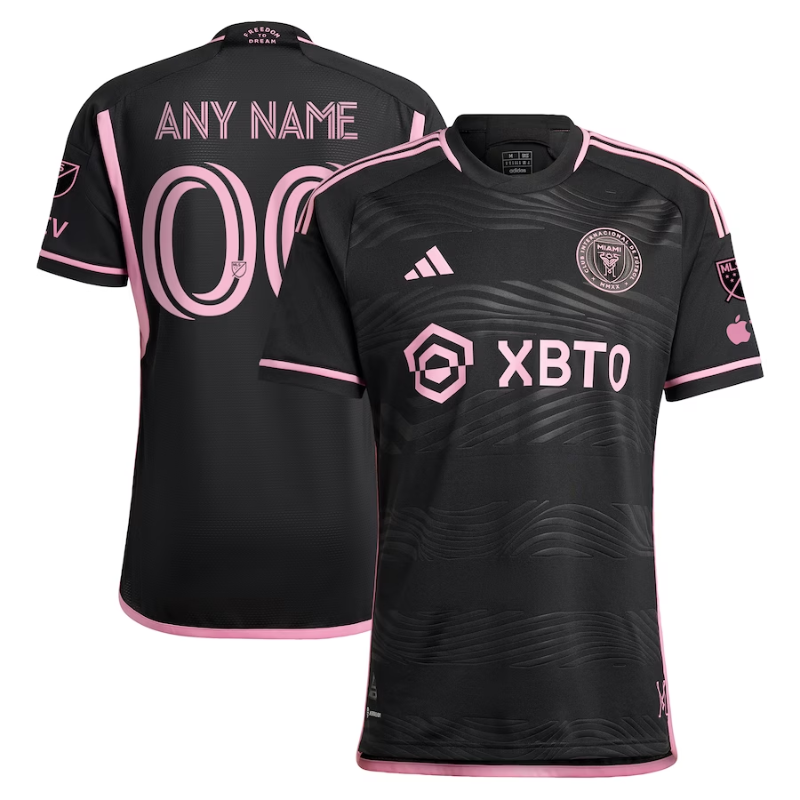 Inter Miami CF 202324 Custom Jersey - Black