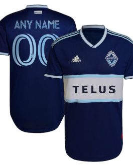 Vancouver Whitecaps FC Shirt 2023 Custom Jersey – Blue