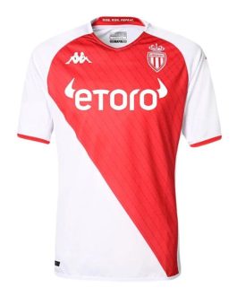 AS Monaco Home Unisex Shirt 2022-23 Customized Jersey – White
