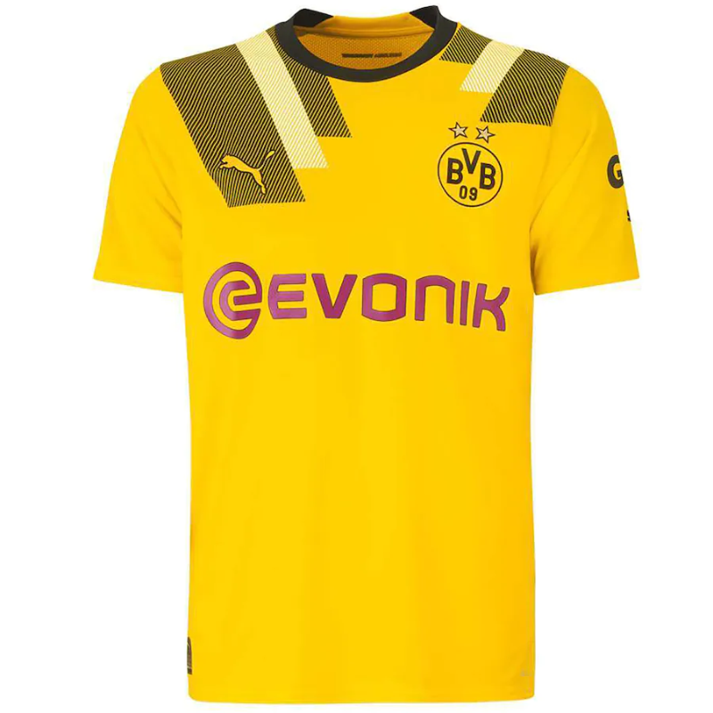 All-Players-Borussia-Dortmund-Away-Shirt-2022-23-Custom-Jersey-All-Genders-1 Borussia Dortmund Cup Shirt 2022-23 Custom Jersey - - Jersey Teams World