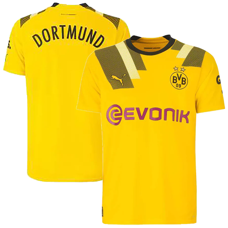 All-Players-Borussia-Dortmund-Away-Shirt-2022-23-Custom-Jersey-All-Genders-2 Borussia Dortmund Cup Shirt 2022-23 Custom Jersey - - Jersey Teams World