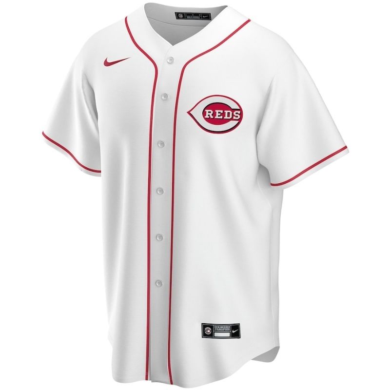 Cincinnati Reds 2023 Home Custom Jersey Unisex Pro Official White - Jersey Teams World
