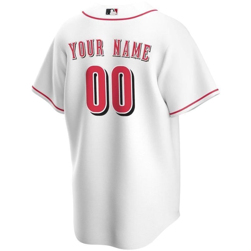 Cincinnati Reds 2023 Home Custom Jersey Unisex Pro Official White - Jersey Teams World