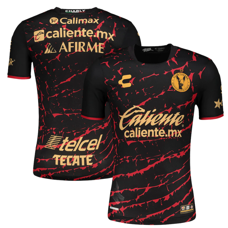 All-Players-Club-Tijuana-Charly-Shirt-202223-Home-Custom-Jersey-BlackGold-2 Club Tijuana Charly Shirt 2022/23 Home Custom Jersey - Black/Gold - Jersey Teams World