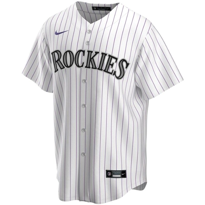 Colorado Rockies Team 2022 Home Custom Jersey Unisex Pro Official - White - Jersey Teams World
