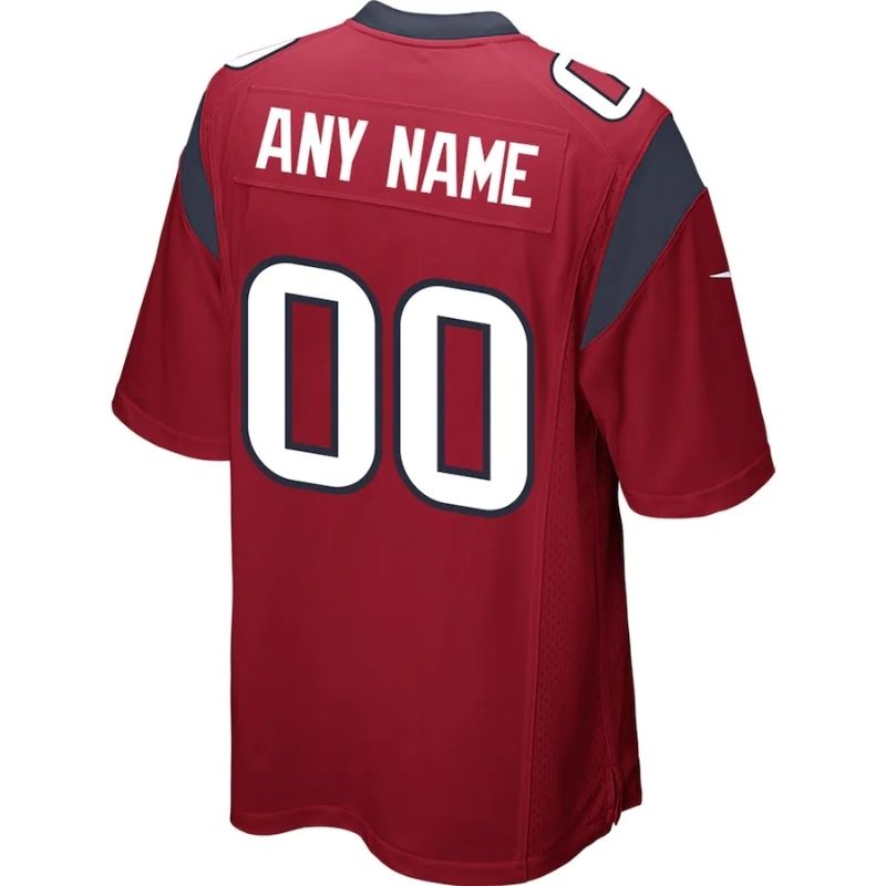 Houston Texans Team 2022 Custom jersey Unisex Pro Official - Red - Jersey Teams World