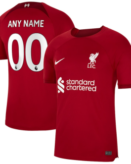 Liverpool 2023 Custom Unisex Jersey - Red - Jersey Teams World