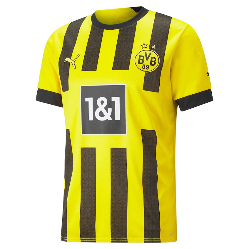 Any-Team-In-The-World-99-1 Borussia Dortmund 2023 Custom Jersey - Yellow - Jersey Teams World