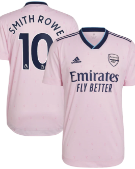 Arsenal Third Shirt   2022-23 with Smith Rowe 10 printing Player Unisex Jersey – All Genders