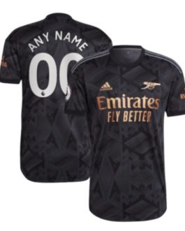 Arsenal Away Unisex Shirt 2022-23 Custom Jersey – Black