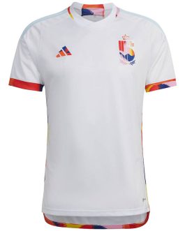 Belgium National Team Away Shirt 2022  custom Jersey – White