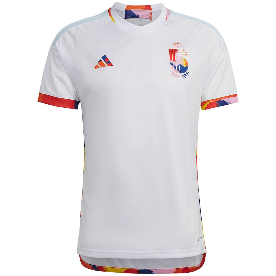 Belgium-National-Team-Home-Shirt-2022-Qatar-World-Cup-Custom-Jersey-3 Belgium National Team Away Shirt 2022 customized Jersey Unisex - White - Jersey Teams World