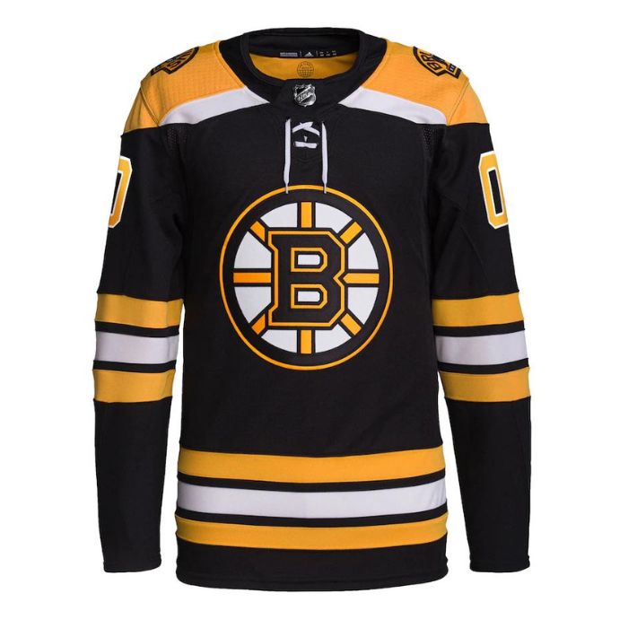 Boston-Bruins-Unisex-Home-Primegreen-Pro-Custom-Jersey-Black-1 Boston Bruins Unisex Home Primegreen Pro Personalized Jersey - Black - Jersey Teams World