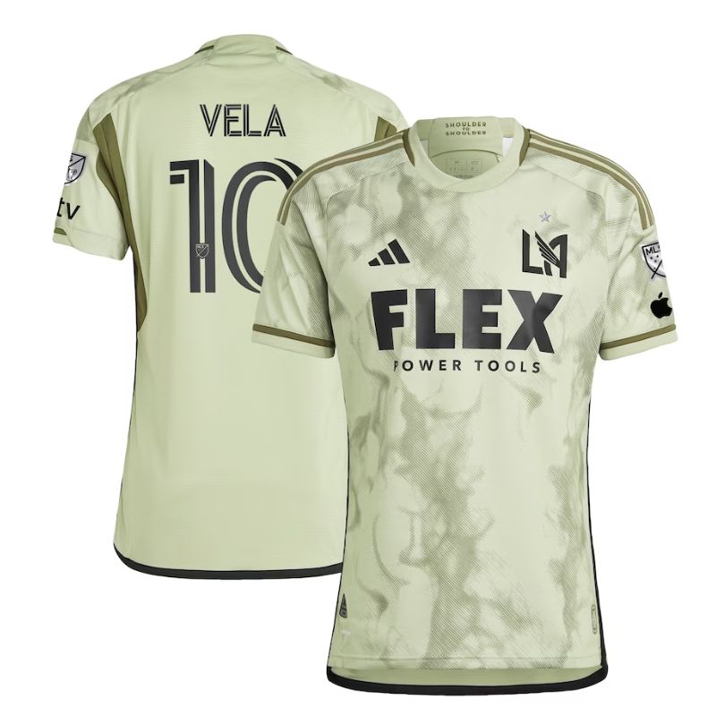 Carlos Vela 10 LAFC Unisex Shirt 2023  Player Jersey - Green - Jersey Teams World