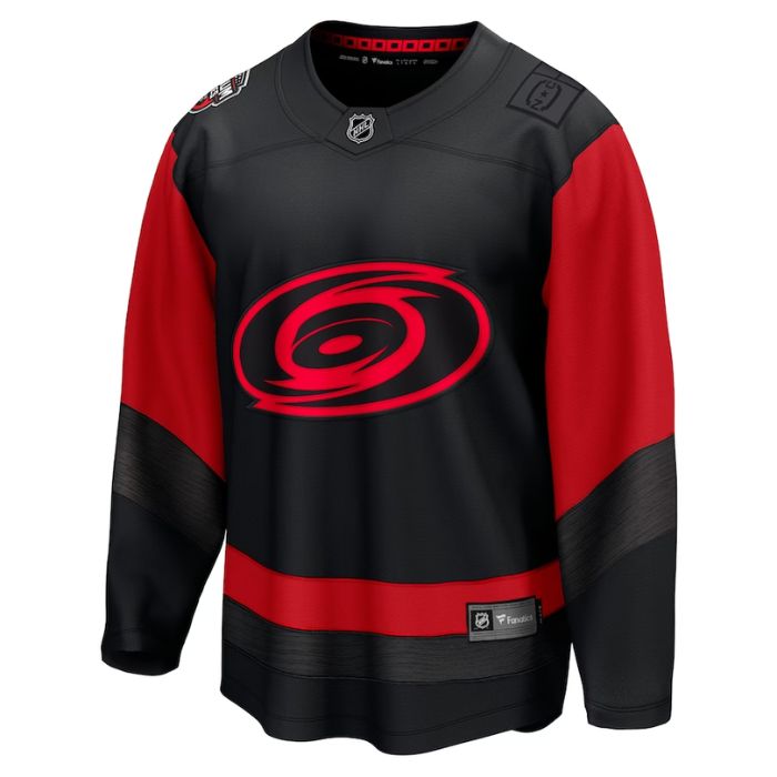 Carolina Hurricanes Unisex 2023  Series Breakaway Personalized Jersey - Black - Jersey Teams World