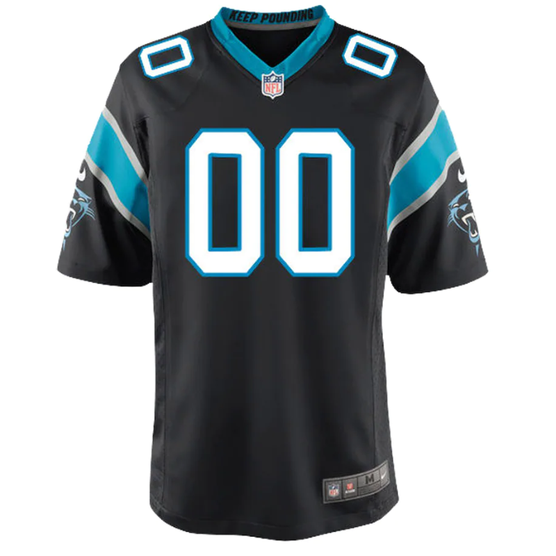 Carolina Panthers Team 2022 Custom jersey Unisex Pro Official Black - Jersey Teams World
