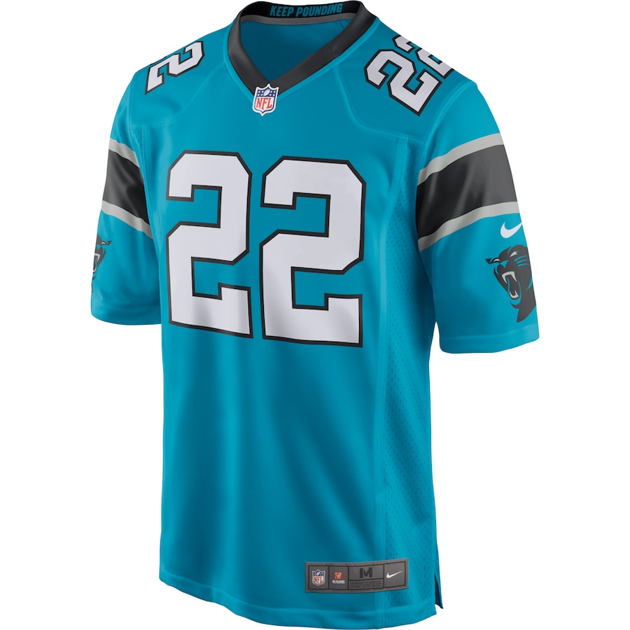 Christian McCaffreyPlayer Carolina Panthers Game jersey Unisex Blue - Jersey Teams World