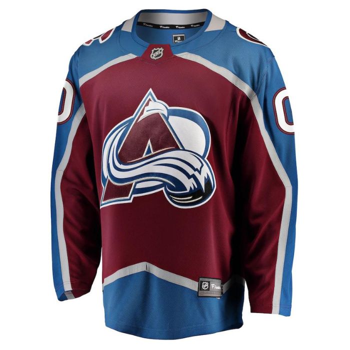 Colorado-Avalanche-Unisex-Home-Breakaway-Custom-Jersey-Maroon-2 Colorado Avalanche Unisex Home Breakaway Personalized Jersey - Maroon - Jersey Teams World