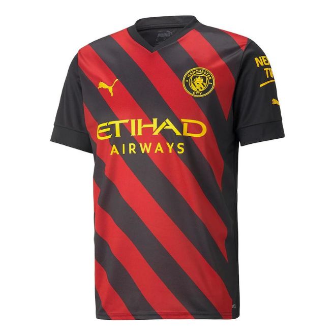 Erling Haaland Manchester City Unisex Shirt2022/23 Away Player Jersey - Black - Jersey Teams World