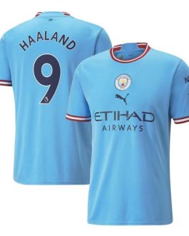 Erling Haaland Manchester City Unisex Shirt 2022/23 Home Player Jersey – Light Blue