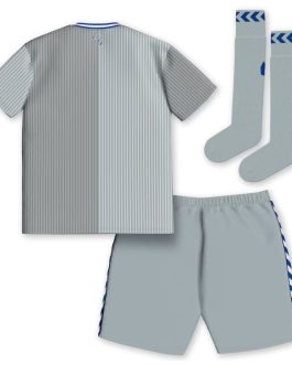 Everton Third Kids Kit 2023-24 Custom Jersey – Gray