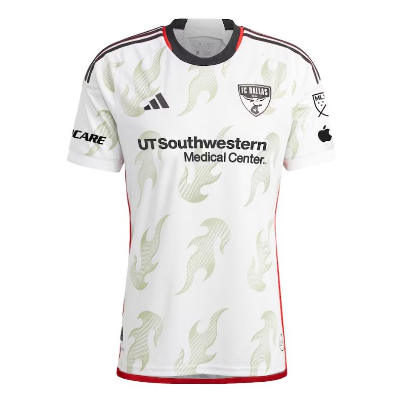 FC Dallas  Unisex Shirt 2023 Custom Jersey - White - Jersey Teams World