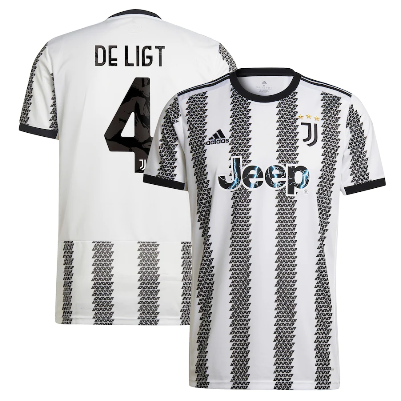 Juventus-Home-Shirt-2022-23-Jersey-3 Juventus Home Shirt 2022-23 - Jersey De Ligt 4 printing - Jersey Teams World